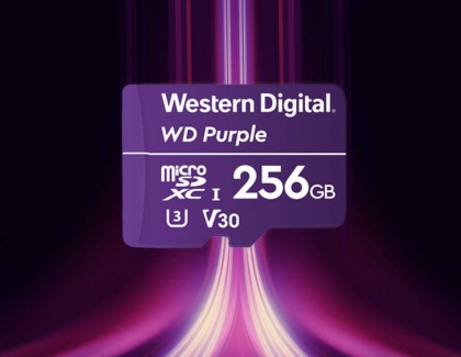 Western Digital Releases 3D NAND UFS Embedded Flash Drive, WD Purple microSD Card and Video Surveillance Data Management