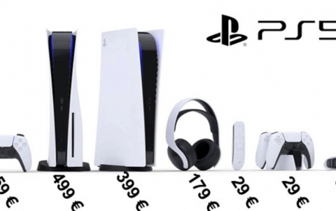 Prices of the Playstation 5 and its accessories get listed