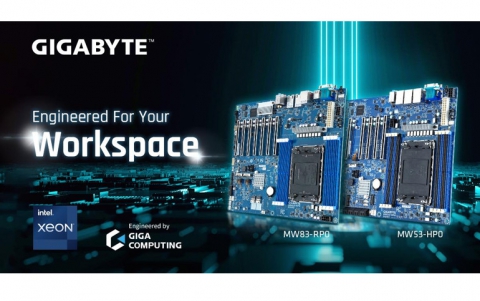 Giga Computing Releases First Workstation Motherboards to Support DDR5 and PCIe Gen5 Technologies