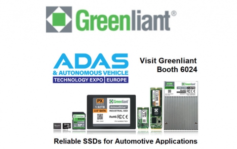 Greenliant Showcases Solid State Storage Products at ADAS & Autonomous Vehicle Technology Expo