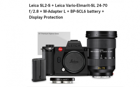 Leica is offering four new, attractive SL2-S Kits.