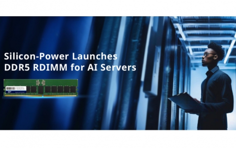 Silicon-Power Unveils Advanced DDR5 R-DIMM Memory Module for AI Servers