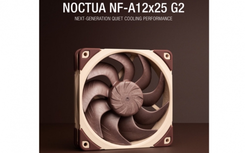 Noctua introduces NF-A12x25 G2 next-generation 120mm fan