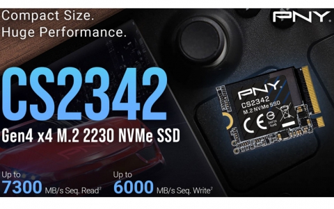 PNY Unveils High-Performance CS2342 M.2 2230 SSD