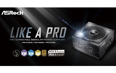 ASRock Unveils New PRO Series Full Modular PSUs for Practical Excellence