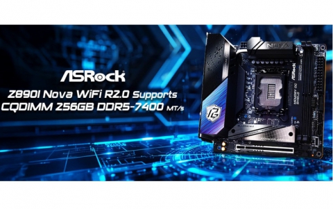 ASRock Z890I Nova WiFi R2.0 Supports CQDIMM