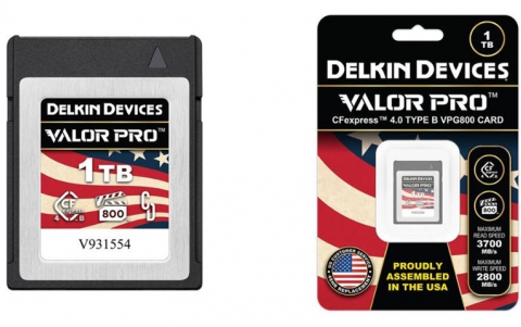 DELKIN DEVICES INTRODUCES VALOR PRO CFexpress 4.0 TYPE B PRODUCT LINE