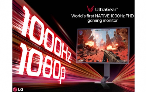 LG Electronics Introduces World’s First Native 1000Hz Full HD Gaming Monitor