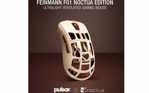 Pulsar and Noctua release Feinmann F01 Noctua Edition gaming mouse