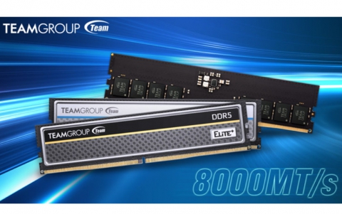 TEAMGROUP Expands ELITE PLUS DDR5 and ELITE DDR5 Lineup with New 8000 MT/s High-Frequency Specifications