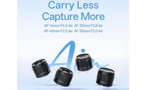 Viltrox Brings Its Full-Frame Air Series to L-Mount with Four Compact Prime Lenses
