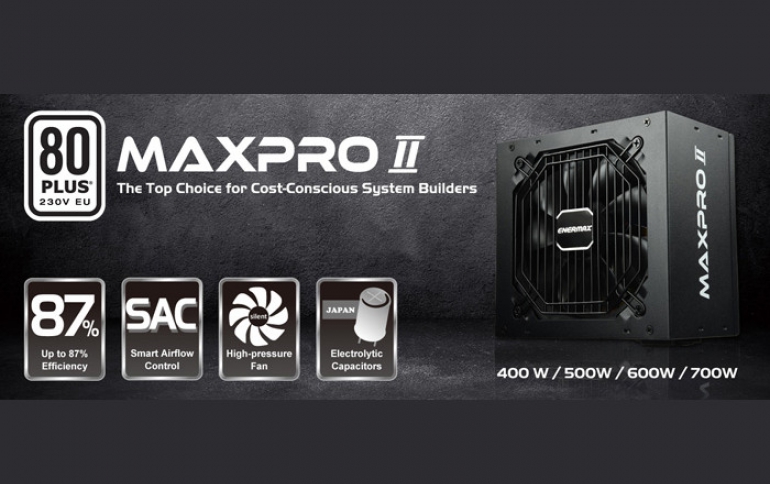  ENERMAX Intros the MAXPRO II, 80PLUS 230V EU White Certified Power Supply Series