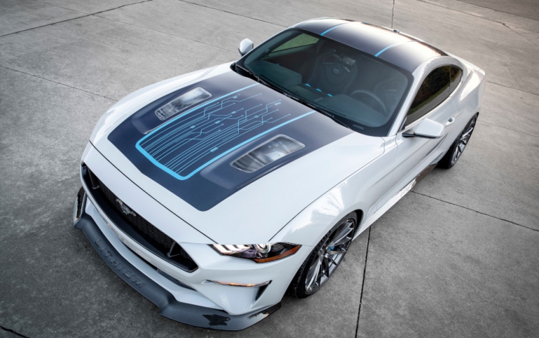 Ford Unveils the 900hp Mustang ‘Lithium’ Electric Muscle Car