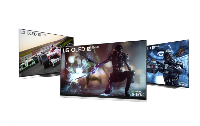 LG OLED TVs to Receive Nvidia G-SYNC Upgrade