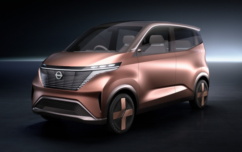 Nissan Unveils the IMk Concept EV for Urban Commuters