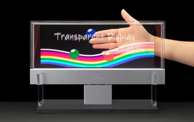 Japan Display to Showcase 12.3-inch Transparent LCD Display at FINTECH JAPAN 2019