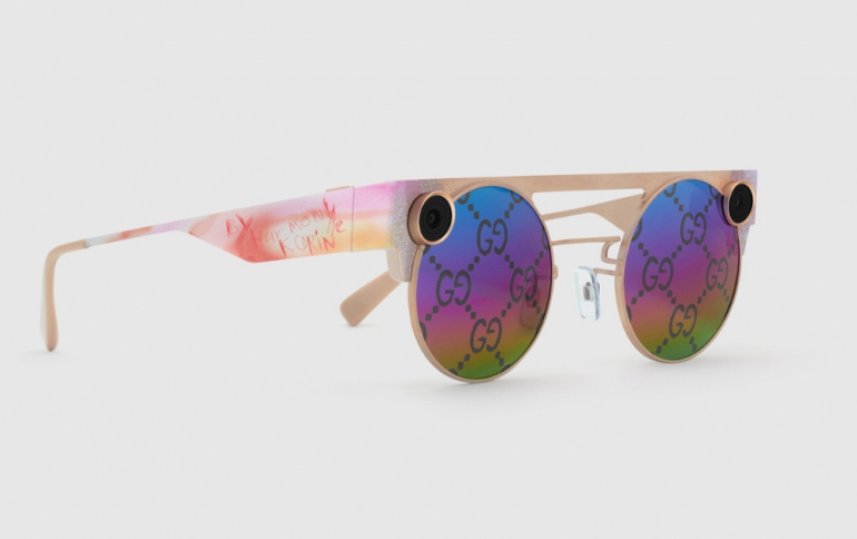 Snap and Gucci Unveil Limited-edition 3D Spectacles