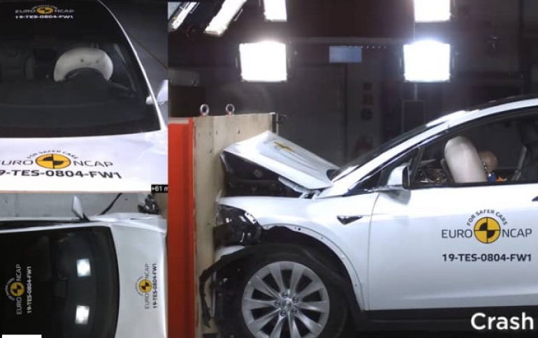 Tesla Model X Earns a 5-Star Safety Rating from Euro NCAP