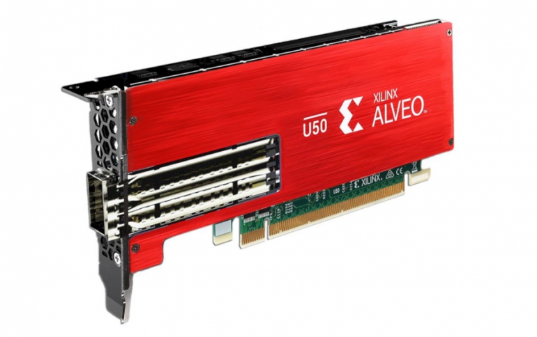 Xilinx Debuts Alveo U50 Accelerator To Boost Data Center Compute, Network, And  Storage