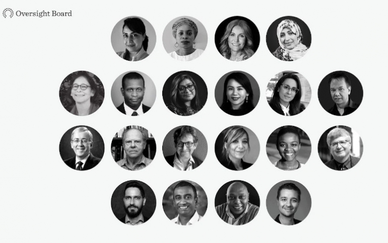 Facebook Announces First Members of its Oversight Board