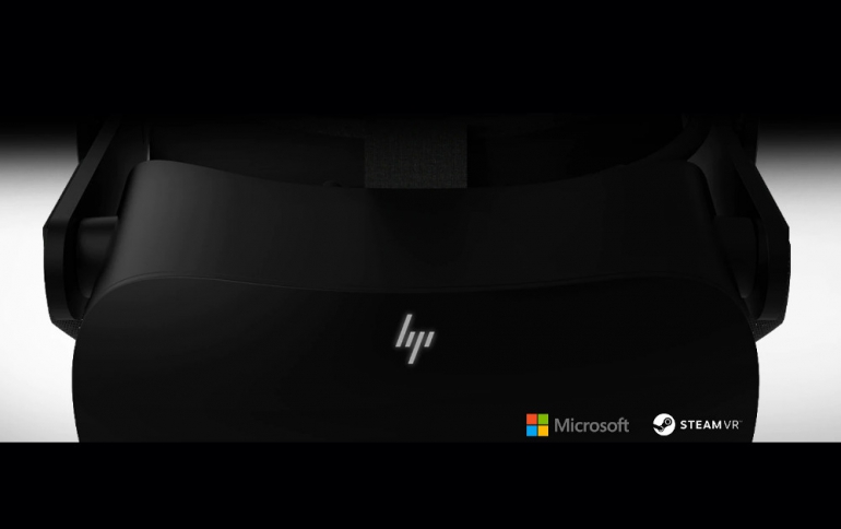 HP Teases With New VR Headset Made With Microsoft and Valve