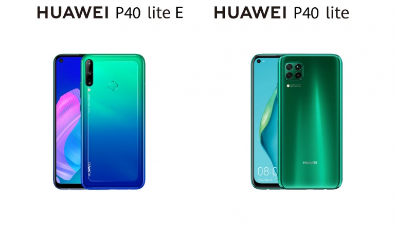 Huawei Unveils the P40 Lite and P40 Lite E in Europe