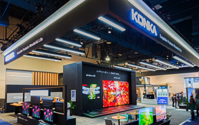 Chinese KONKA Enters the North American Market With Blockbuster Micro LED TV Line-up