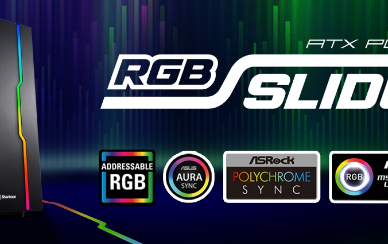 Sharkoon RGB Slider | Compact ATX case with extensive installation options