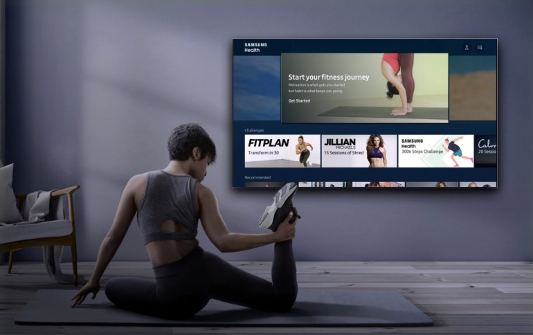 Samsung Health Now Available as an In-Home Fitness and Wellness Platform on 2020 Samsung Smart TVs