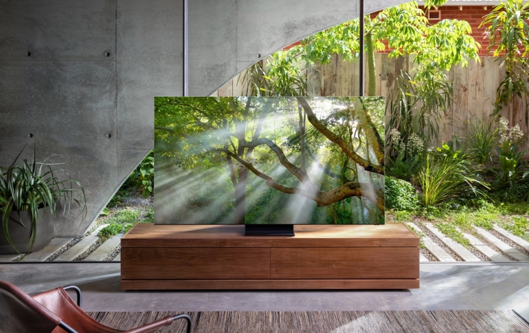 Samsung Eliminates The Screen Bezel in New 2020 QLED 8K TV