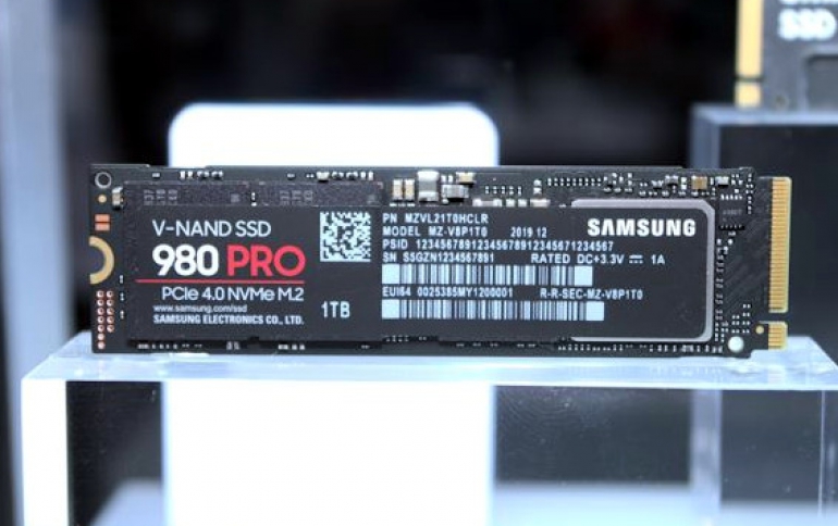 CES: Samsung Teases With Samsung 980 PRO PCIe 4.0 SSD