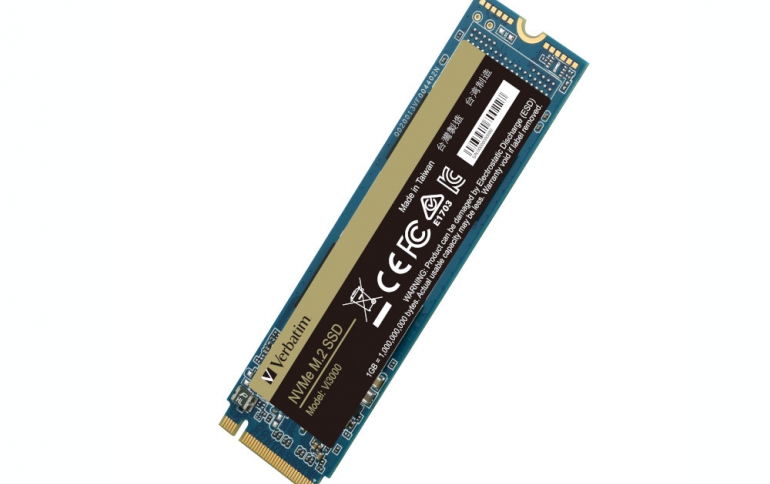 Verbatim Introduces NVMe PCIe and SATA3 M.2 SSDs
