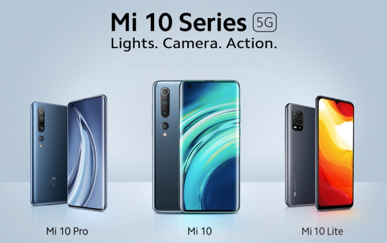 Xiaomi Announces the Global Launch of its Mi 10 Series: Mi 10, Mi 10 Pro and Mi 10 Lite 5G