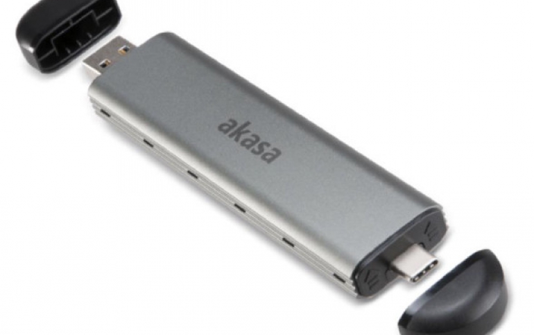 A new multi functional M.2 enclosure by Akasa: one size fits all!