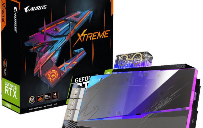 Gigabyte Announces AORUS XTREME GeForce RTX 30 Series WATERFORCE graphics card