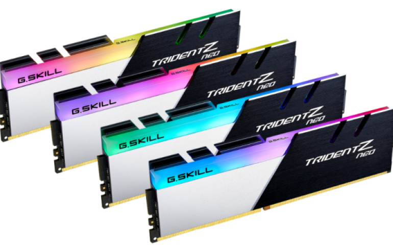 G.SKILL Updates Trident Z Neo DDR4 Specs Up To DDR4-4000 CL16 16GBx2 for AMD Ryzen 5000 CPUs