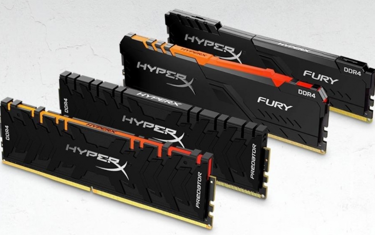 HyperX Adds New Predator DDR4 RGB and FURY DDR4 RGB with kits up to 256GB