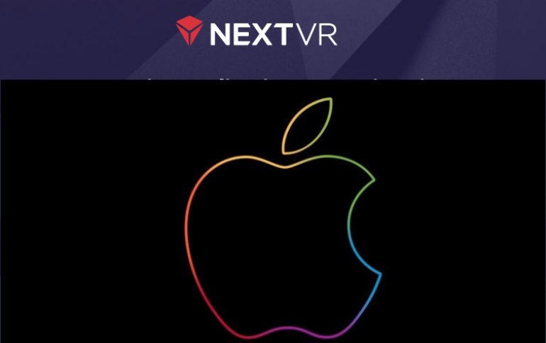 Apple Acquires NextVR that Broadcasts VR Content