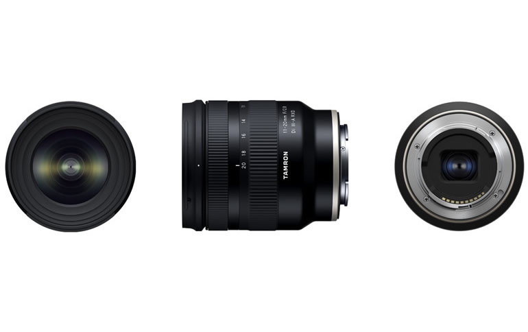 TAMRON announces world's first compact, lightweight F2.8 ultra wide-angle zoom lens for Sony E-mount APS-C mirrorless cameras