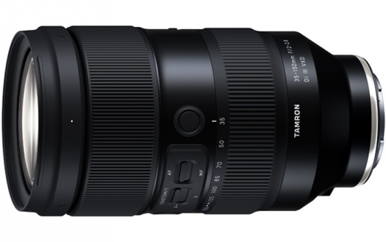 TAMRON announces 35-150mm F/2-2.8 Di III VXD For Sony E-Mount Full Frame Cameras