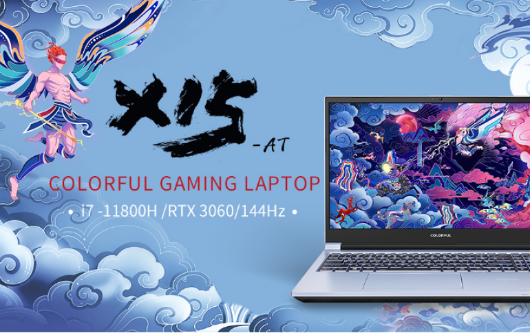 COLORFUL Launches X15-AT Gaming Laptop with GeForce RTX 3060 Graphics