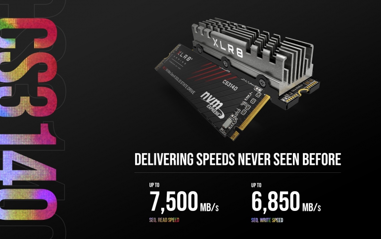 PNY XLR8 CS3140 M.2 NVMe Gen4 x4 Solid State Drive Delivering Speeds Never Seen Before