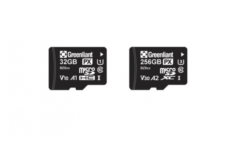 Greenliant Expands microSD ArmourDrive PX Memory Card Lineup