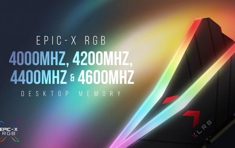 XLR8 Gaming EPIC-X RGB DDR4 4200MHz, 4400MHz, and 4600MHz Desktop Memory Pushing Performance to the Extreme