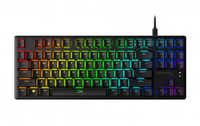 HyperX Adds Blue Mechanical Switches to Alloy Origins Core Gaming Keyboard Lineup