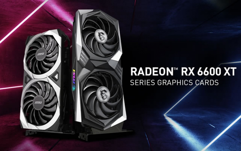 MSI reveals custom AMD Radeon™ RX 6600 XT series graphics cards
