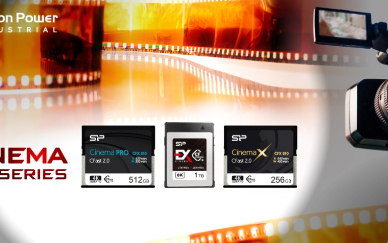SP Industrial Presents “Cinema Series” CF Cards For Unparalleled 4K/8K Recording