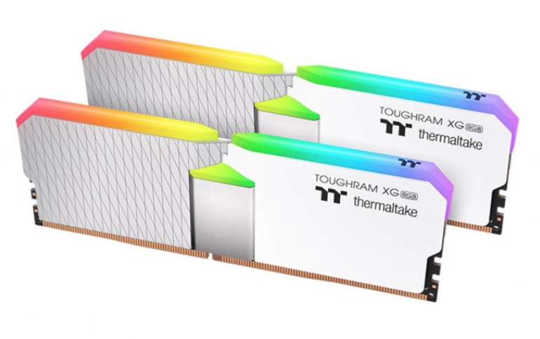 Thermaltake Launches the White TOUGHRAM XG RGB DDR4 Memory Series