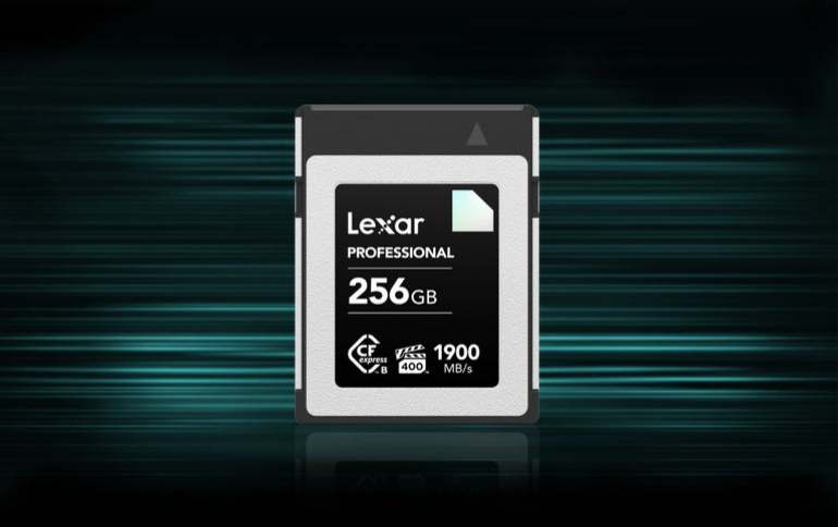 LEXAR UNVEILS THE WORLD’S FASTEST CFEXPRESS TYPE B CARD DIAMOND SERIES