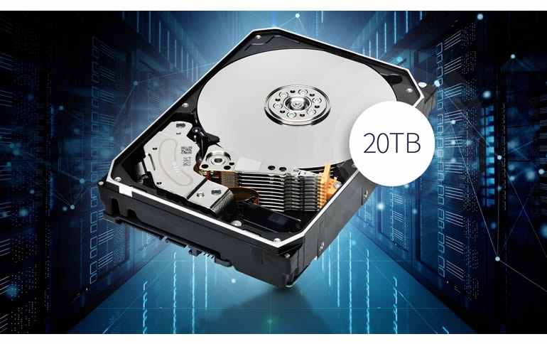 Toshiba Announces 20TB MG10 Series Hard Disk Drives